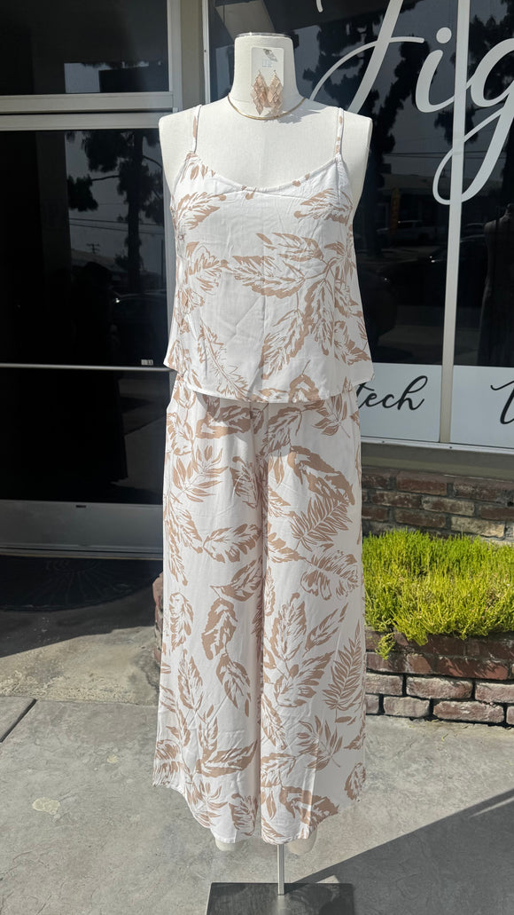 Flowy 2-piece Pant and Tank Set