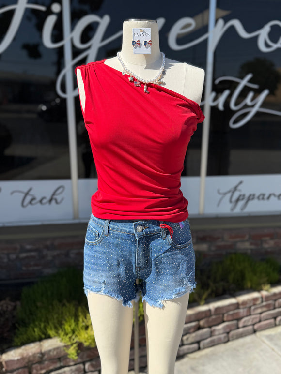 Vero Rhinestone Shorts