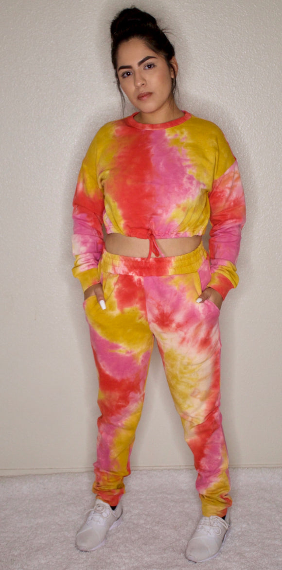 Tie Dye Jogger Set