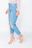 ELLA Light Wash Boyfriend Jeans